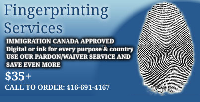 Fingerprinting Services